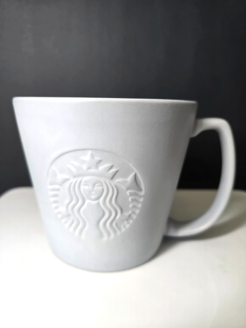 2019 Matte Grey Siren Starsbucks 16oz Wide Mug